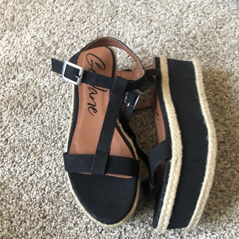 Never Worn. Gojane Platform Wedge Sandals size 7.5